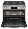 Frigidaire Gallery 36" 4.6 Cu. Ft. Six-Burner Gas Range with Air Fry - Stainless Steel - GCFG3661AF | Cuisinière à gaz Frigidaire Gallery de 36 po et de 4,6 pi3 à six brûleurs avec friture à air - acier inoxydable - GCFG3661AF | GCFG3661