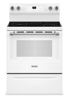Maytag 30\" 5.3 Cu. Ft. Electric Range with No Preheat Air Fry - White - YMFES6030RW