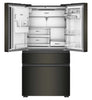 Whirlpool 36" 22 Cu. Ft. True Counter Depth French Door Refrigerator – Black Stainless Steel - WRMC7036RV | Réfrigérateur Whirlpool de 22 pi3 et de 36 po de profondeur comptoir véritable à portes françaises - acier inoxydable noir - WRMC7036RV