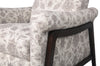 Mallie 32" Chenille Fabric Pushback Reclining Chair - Limbu Slate Multicolour | Fauteuil à inclinaison par poussée Mallie de 32 po en tissu de chenille - ardoise multicolore Limbu