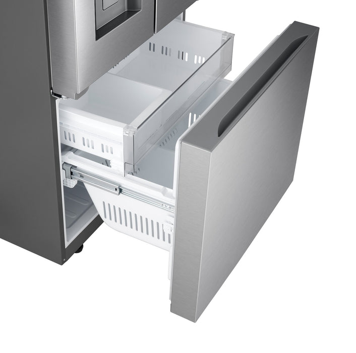 LG 33\" 20 Cu. Ft. French-Door Counter-Depth MAX™ Refrigerator - Smudge Proof Stainless Steel - LF20C6330S