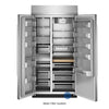 Kitchenaid 42" 25.5 Cu. Ft. Built-In Side-by-Side Refrigerator – Stainless Steel - KBSN742SPS | Réfrigérateur encastré KitchenAid de 25,5 pi3 et de 42 po à compartiments juxtaposés - acier inoxydable - KBSN742SPS