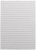 Dream Step Memory Foam Bubble Light Grey Faux Fur Area Rug - 7' x 10' | Carpette Dream Step à bulles en fausse fourrure gris clair avec mousse à mémoire de forme - 7 pi x 10 pi