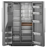 KitchenAid 36" 29 Cu. Ft. Side-by-Side Refrigerator - Fingerprint Resistant Stainless Steel - KRSF536RPS  | Réfrigérateur KitchenAid de 29 pi3 et de 36 po - acier inoxydable résistant aux traces de doigts - KRSF536RPS