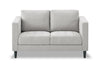 Metro 57" Fabric Loveseat with Tufted Seat Cushions and Reversible Back Cushions - Neutral | Causeuse Metro de 57 po en tissu avec coussins de siège capitonnés et coussins de dossier réversibles - neutre