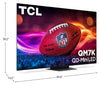 TCL 75" QM7K QD Mini-LED QLED 4K UHD Smart Google TV (75QM7K) - 2025 Model | Téléviseur intelligent QLED Mini DEL TCL QD QM7K UHD 4K de 75 po avec Google TVMC (75QM7K) - modèle 2025