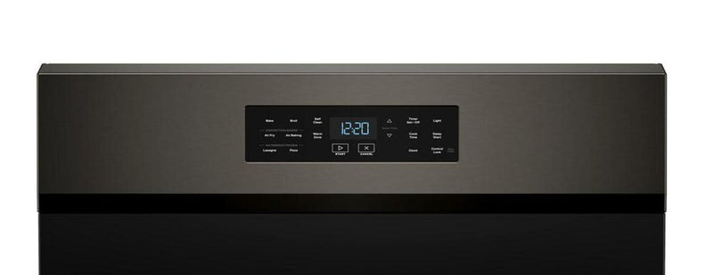 Whirlpool 5.0 Cu. Ft. Gas Range with Air Cooking – Black on Stainless - WFGS5730SV