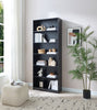 William 31.5" 6-Shelf Bookcase - Black | Bibliothèque William de 31,5 po à 6 tablettes - noire