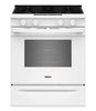 Whirlpool 30" 5.0 Cu. Ft. Smart Gas Range with Air Cooking - White - WSGS4530TZ | Cuisinière à gaz intelligente Whirlpool de 30 po, 5,0 pi³ avec cuisson à air - blanc - WSGS4530TZ