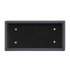 Edmonton 32" Storage Ottoman - Navy Faux Leather|Pouf de rangement Edmonton de 32 po - similicuir bleu marine