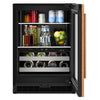 KitchenAid 24" Panel-Ready Beverage Centre – Black - KUBR524SPA | Refroidisseur à boissons KitchenAid de 24 po à panneau personnalisable - noir - KUBR524SPA