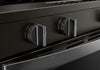Whirlpool 30" 5.3 Cu. Ft. Electric Range with Air Cooking – Black on Stainless - YWSES5030SV | Cuisinière électrique Whirlpool de 5,3 pi³ et de 30 po avec cuisson à air - noire sur acier inoxydable - YWSES5030SV