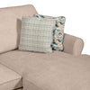 Scott Living Haven 3-Piece Left-Facing Chenille Fabric Cuddler Sleeper Sectional with Storage - Taupe | Sofa-lit sectionnel enveloppant de gauche Haven de Scott Living 3 pièces en tissu de chenille avec rangement - taupe