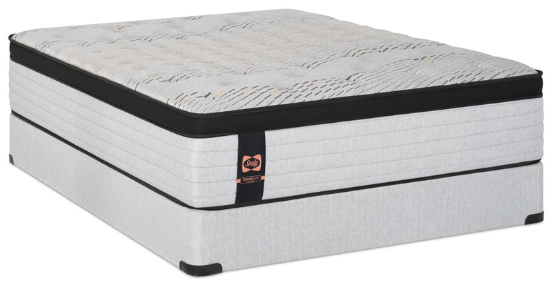Sealy Posturepedic® Plus 1000 Series Bronson Eurotop Medium Twin Mattress Set