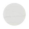 Nevan 14" Accent Table with White Sintered Stone Top - Black | Table d’appoint Nevan de 14 po avec dessus en pierre frittée blanc - noir