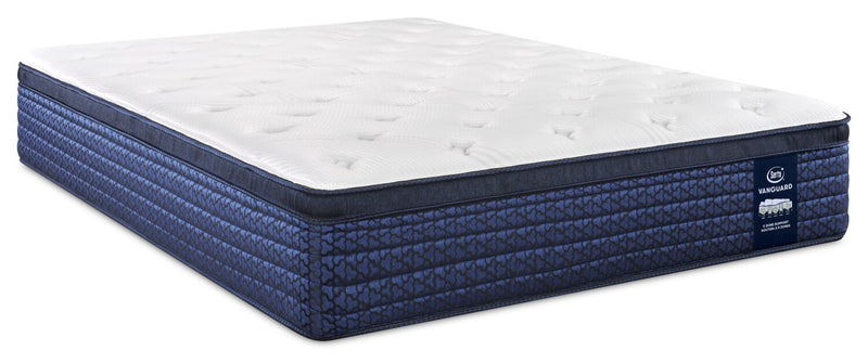 Serta Vanguard Stonebridge Eurotop Medium Twin XL Mattress 