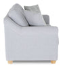 Finesse 59" Contemporary Chenille Fabric Loveseat - Rain | Causeuse contemporaine Finesse de 59 po en tissu de chenille - rain