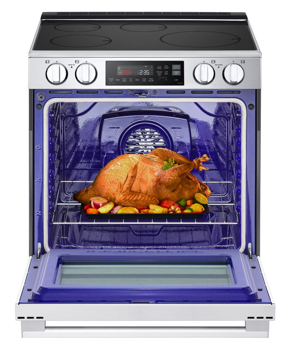 LG 6.3 Cu. Ft. Smart Induction Slide-In Range with Air Fry - LSIL6334XE