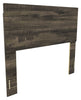 Riley Panel Bed with Headboard & Frame for Kids, Made in Canada, Grey - Full Size | Lit à panneaux Riley avec tête de lit et cadre de lit pour enfants, fabriqué au Canada, gris - format lit double