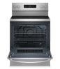 Whirlpool 5.3 Cu. Ft. Electric Range with Air Cooking – Fingerprint Resistant Stainless Steel - YWFES5730SZ   | Cuisinière électrique Whirlpool de 5,3 pi3 avec cuisson à air – acier inoxydable résistant aux traces de doigts - YWFES5730SZ