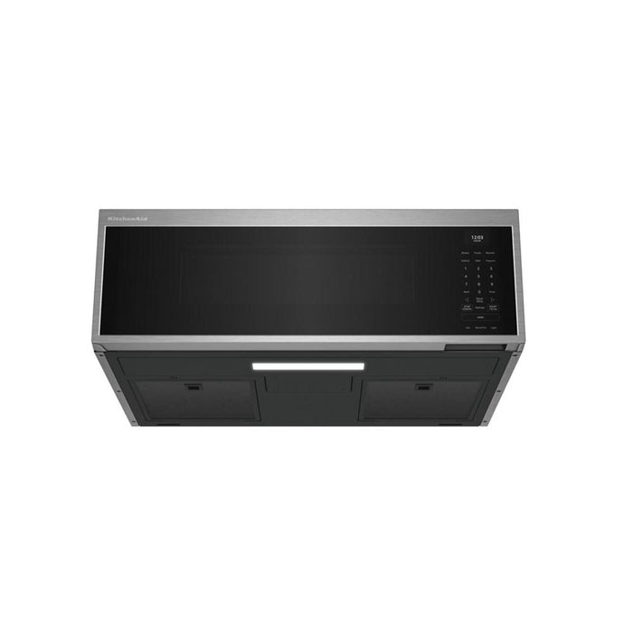KitchenAid 1.1 Cu. Ft. Smart Low-Profile Over-the-Range Microwave - Stainless Steel - YKMML550RPS