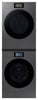 Samsung Bespoke 6.1 Cu. Ft. Front Load Washer and 7.6 Cu. Ft. Electric Dryer – Dark Steel | Laveuse à chargement frontal de 6,1 pi³ et sécheuse électrique de 7,6 pi³ de Samsung Bespoke -acier foncé