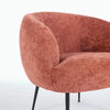 Nova 28.7" Boucle Fabric Accent Chair - Orange | Fauteuil d’appoint Nova de 28,7 po en tissu bouclé - orange
