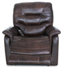 Parker 36" Genuine Leather 3-Position Power Lift Reclining Chair - Brown | Fauteuil basculeur à inclinaison électrique à 3 positions Parker de 36 po en cuir véritable - brun | PARK2BLC