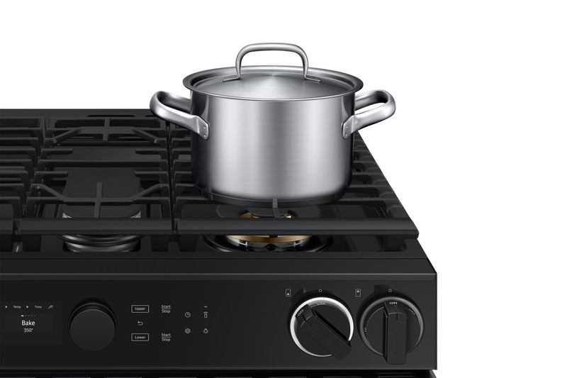 Samsung 6.3 Cu. Ft. Gas Slide-In Range with Flex Duo™ - Stainless Steel - NSY6DG8550SRAC