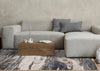 Linnie Blue Grey Area Rug - 7'10" x 10'6" | Carpette Linnie gris et bleu - 7 pi 10 po x 10 pi 6 po