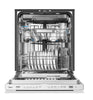 Midea 24" Top Control Dishwasher with 3-Stage Total Drying – Stainless Steel - MDT24P3CST | Lave-vaisselle Midea de 24 po avec commandes sur le dessus et séchage total en 3 étapes - acier inoxydable - MDT24P3CST