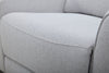 Reign 41.25" Fabric Power Reclining Chair with USB Port - Bronco Stone Grey | Fauteuil à inclinaison électrique Reign de 41,25 po en tissu avec port USB - gris pierre Bronco
