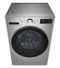 LG 5.8 Cu. Ft. Smart Front-Load High-Efficiency Steam Washer - Graphite Steel - WM5800HVA | Laveuse à la vapeur intelligente haute efficacité LG à chargement frontal de 5,8 pi3 - acier graphite - WM5800HVA