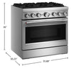 KitchenAid 5.1 Cu. Ft. Dual Fuel Range with No Preheat Air Fry – Stainless Steel - KFDS936SSS  | Cuisinière hybride KitchenAid de 5,1 pi3 avec friture à air sans préchauffage - acier inoxydable - KFDS936SSS