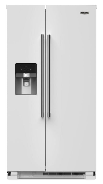 Maytag 36\" 25 Cu. Ft. Side-by-Side Refrigerator - White - MRSF4036PW