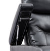 Glow 33" Fabric Power Reclining Chair with Storage Armrests - Black | Fauteuil à inclinaison électrique Glow de 33 po en tissu avec accoudoirs de rangement - noir