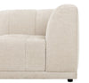 Kort & Co. Oaklyn Modular 5-Piece Fabric Sectional with Tufted Seat Cushions - Beige | Sofa sectionnel modulaire Oaklyn Kort & Co. 5 pièces en tissu avec coussins de siège capitonnés - beige