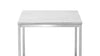 Sampson 20" Modern Marble End Table - White | Table de bout moderne Sampson en marbre de 20 po - blanc