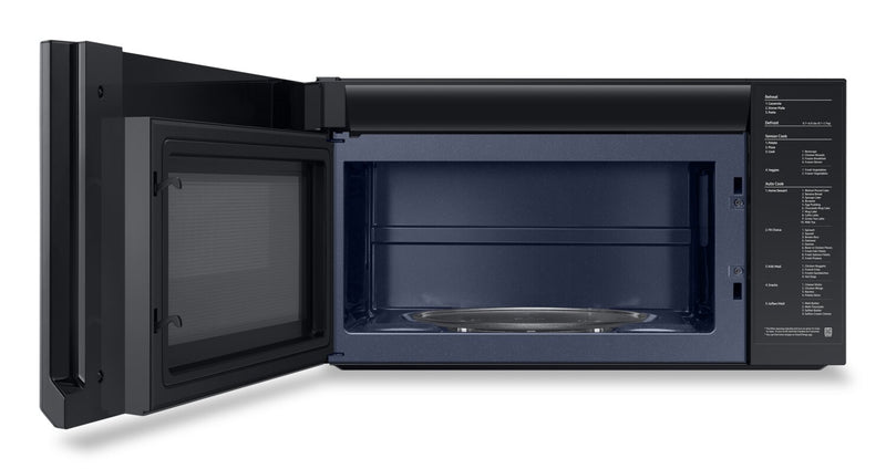 Samsung 2.1 Cu. Ft. Over-the-Range Microwave with 400 CFM and LED Display - Stainless Steel - ME21DG6300SRAC