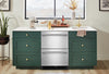 KitchenAid 24" 4.4 Cu. Ft. Undercounter Double-Drawer Refrigerator – Stainless Steel - KURT524SSB | Réfrigérateur à deux tiroirs sous le comptoir KitchenAid de 24 po et 4,4 pi³ – acier inoxydable - prêt pour panneau personnalisable – KURT524SSB