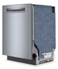 Bosch 500 Series 24” 44 dBA Built-In Dishwasher - Anti-Fingerprint Brushed Steel - SHP65DM5N | Lave-vaisselle encastré Bosch de série 500 de 24 po de 44 dBA - acier brossé résistant aux traces de doigts - SHP65DM5N