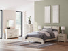 Derekson Panel Headboard, Rustic White - Queen Size | Tête de lit à panneaux Derekson, blanc rustique - format grand lit