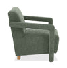 Demi 30" Linen-Look Accent Chair – Green | Fauteuil d’appoint Demi de 30 po d’apparence lin - vert