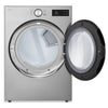 LG 7.4 Cu. Ft. Smart Front-Load Gas Dryer with AI Sensory Dry - Graphite Steel -DLGX5801V | Sécheuse à gaz intelligente LG à chargement frontal de 7,4 pi3 avec AI Sensor DryMC - acier graphite - DLGX5801V