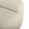 Rio 34.5" Chenille Fabric Swivel Accent Chair - Ivory White | Fauteuil d’appoint pivotant Rio de 34,5 po en tissu de chenille - blanc ivoire