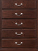 Marco Bedroom Chest of Drawers, 5-Drawer, 32"W x 48"H - Cherry Brown | Commode verticale Marco de 32 po (l) x 48 po (H) à 5 tiroirs pour la chambre à coucher - brun cerisier