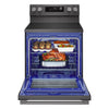 LG 6.3 Cu. Ft. Smart Electric Range with Air Fry - Black Stainless Steel - LREN6323ZE | Cuisinière intelligente électrique LG de 6,3 pi³ avec friture à air - acier inoxydable noir - LREN6323ZE