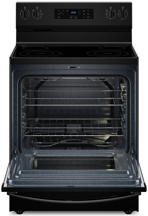Whirlpool 5.3 Cu. Ft. Electric Range with Self-Clean - Black - YWFES3530RB