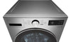 LG 5.8 Cu. Ft. Smart Front-Load High-Efficiency Steam Washer - Graphite Steel - WM5800HVA | Laveuse à la vapeur intelligente haute efficacité LG à chargement frontal de 5,8 pi3 - acier graphite - WM5800HVA