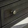 Hanson 50” Traditional Pine Sofa Table with Storage - Graphite | Table de salon traditionnelle Hanson de 50 po en pin - graphite